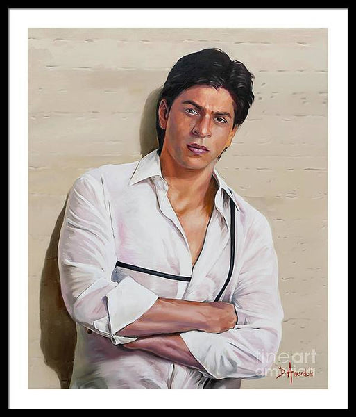 Shahrukh Khan - Framed Print