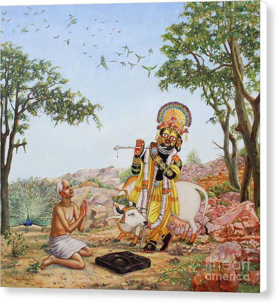Sri Damodar Gifts Sanatana - Canvas Print