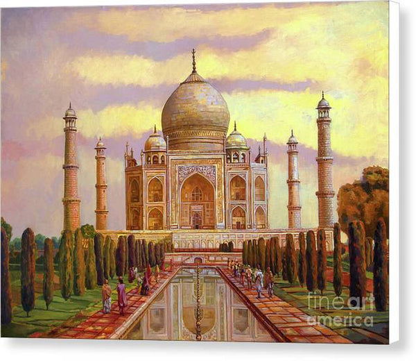 Taj Mahal - Canvas Print
