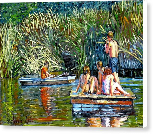 The Bathers - Canvas Print