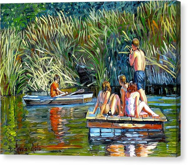 The Bathers - Canvas Print