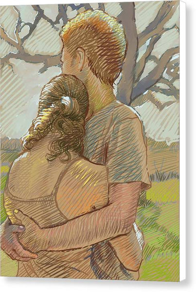 The Lovers - Canvas Print