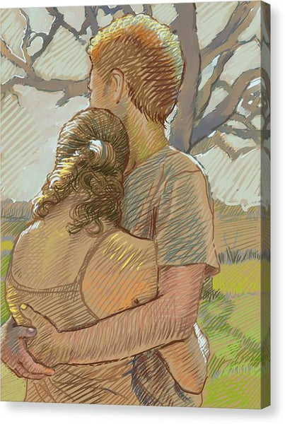 The Lovers - Canvas Print