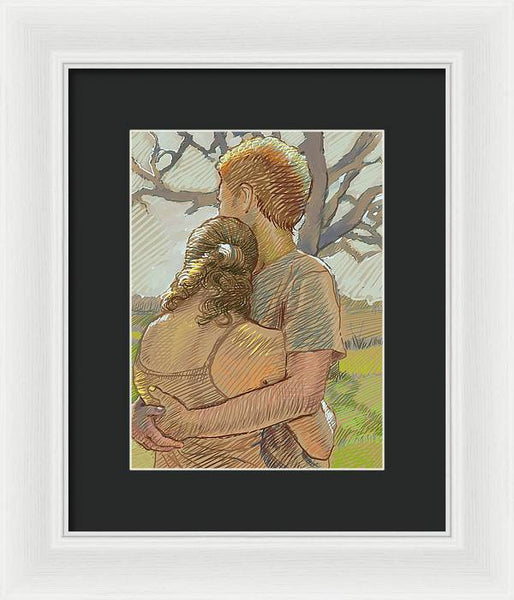 The Lovers - Framed Print