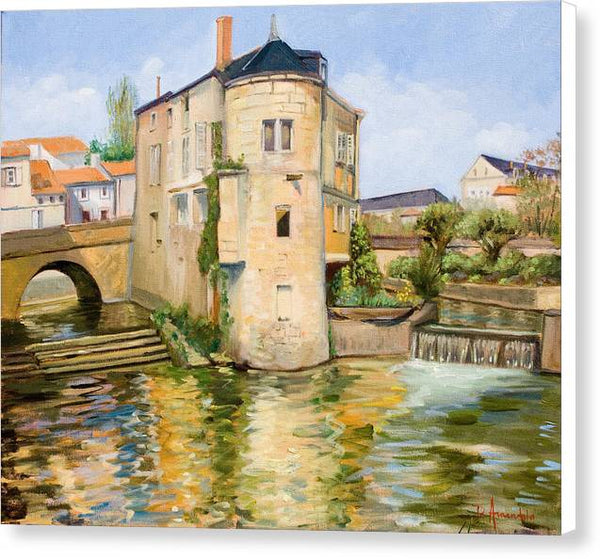 The Old Water Mill - Canvas Print