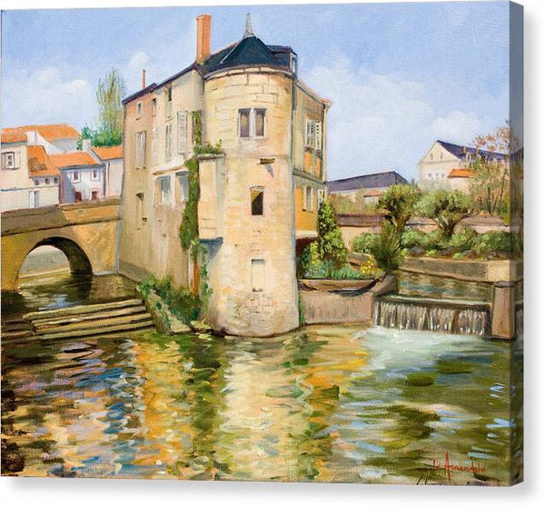 The Old Water Mill - Canvas Print