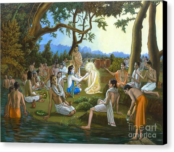 The Panihati Festival - Canvas Print