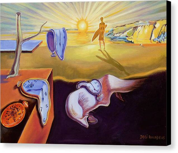 The persistence of memory-Amadeus series  - Canvas Print
