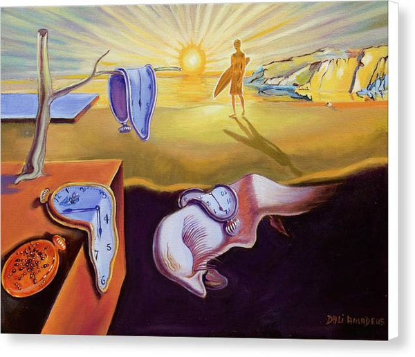 The persistence of memory-Amadeus series  - Canvas Print