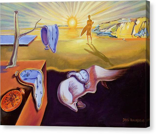 The persistence of memory-Amadeus series  - Canvas Print