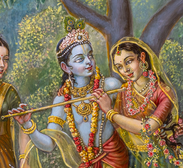 Radha Krishna and the gopis