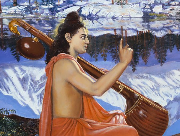 Narada instructs Srila Vyasadeva