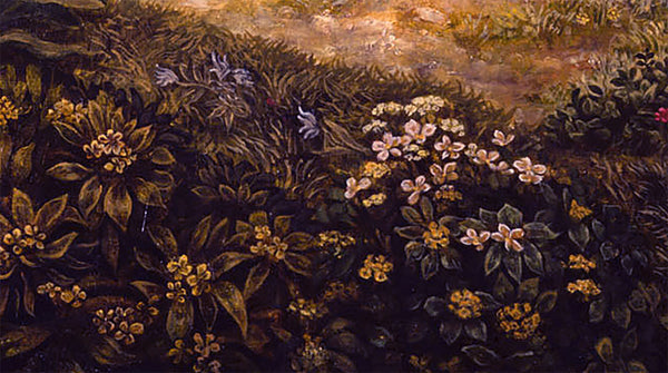 Krishna And Balarama Take The Cows To The Pastures – Vedic Oil Painting by Dominique Amendola