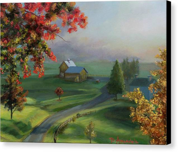 New England Landscape - Canvas Print
