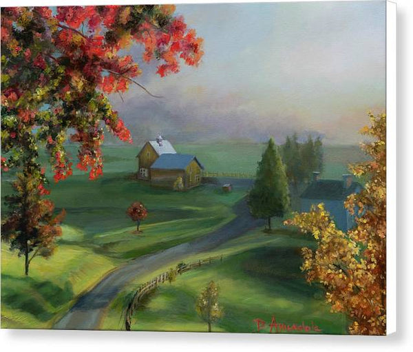 New England Landscape - Canvas Print