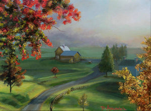 New England Landscape - Art Print