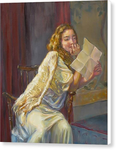 The Love Letter - Canvas Print