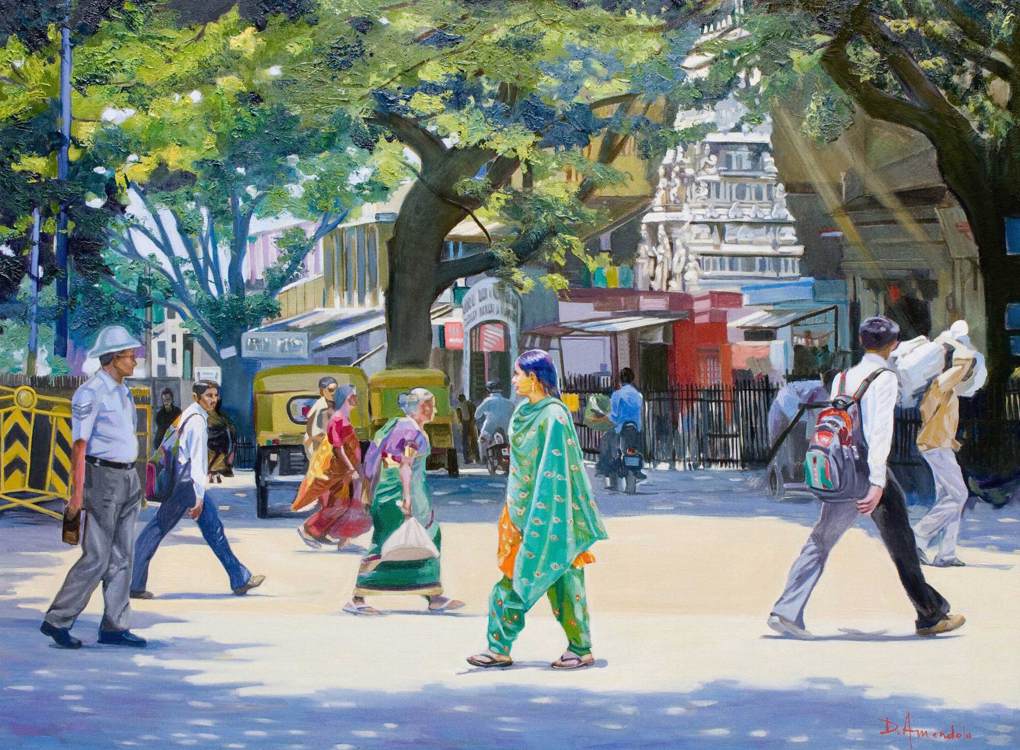 India street scene 2
