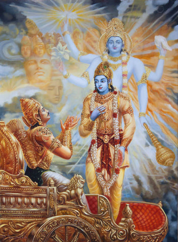 Krishna Reveals His Universal Form To Arjuna