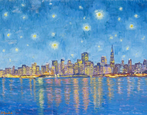 San Francisco Starry Night