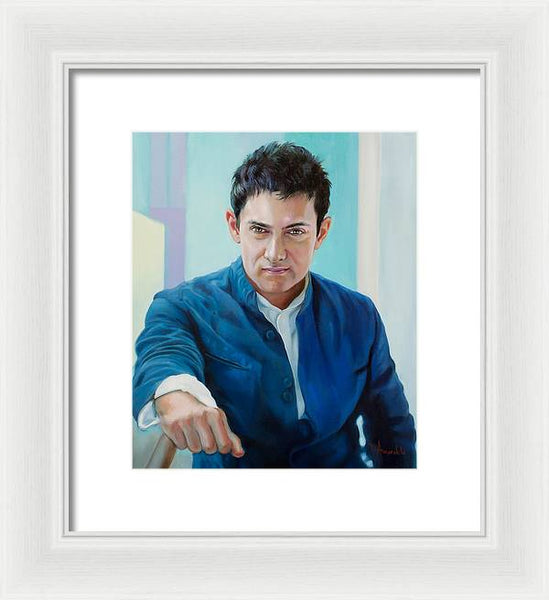 Aamir Khan  - Framed Print