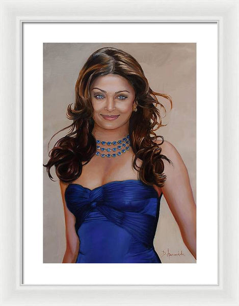 Aishwarya Rai Bachchan - Framed Print