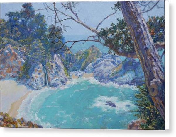 Big Sur-McWay Falls - Canvas Print