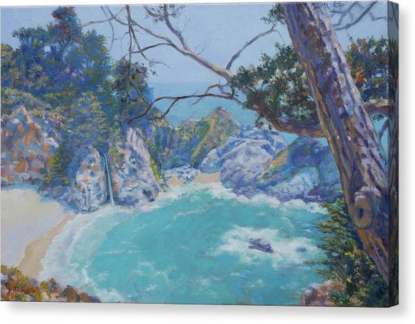 Big Sur-McWay Falls - Canvas Print