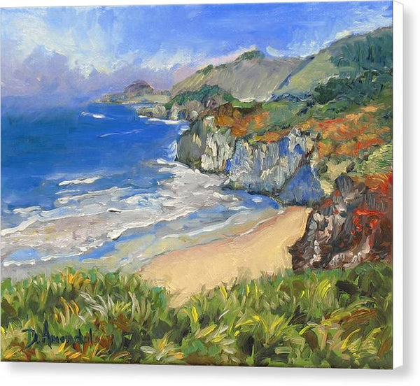 Carmel coast - Canvas Print