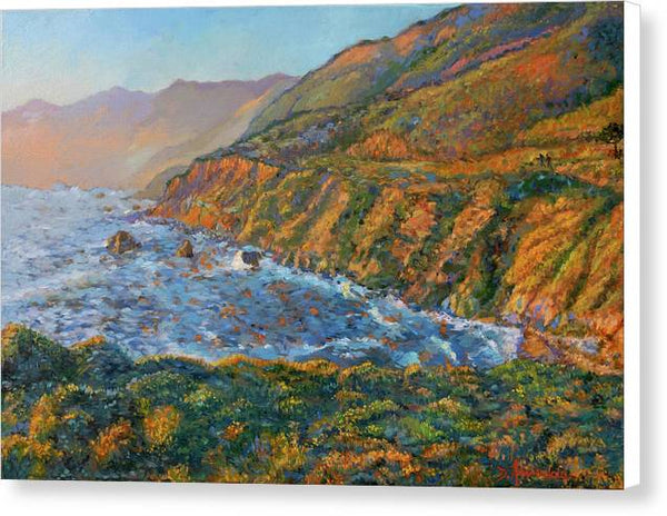 Carmel Coast Sunset - Canvas Print