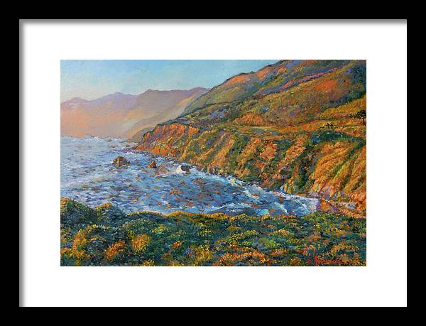 Carmel Coast Sunset - Framed Print