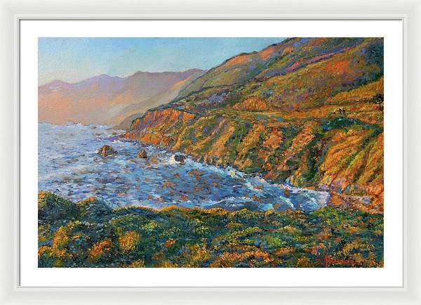 Carmel Coast Sunset - Framed Print