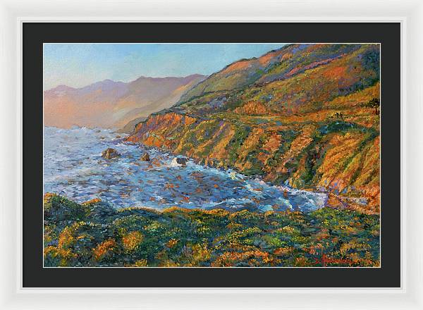 Carmel Coast Sunset - Framed Print