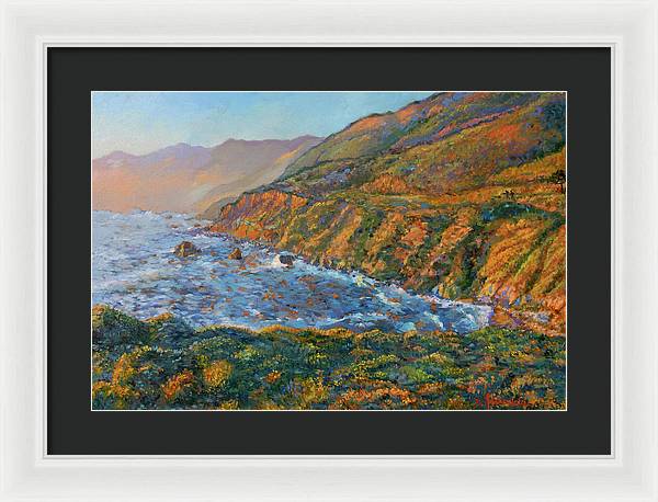 Carmel Coast Sunset - Framed Print