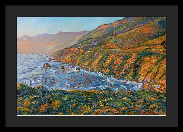 Carmel Coast Sunset - Framed Print