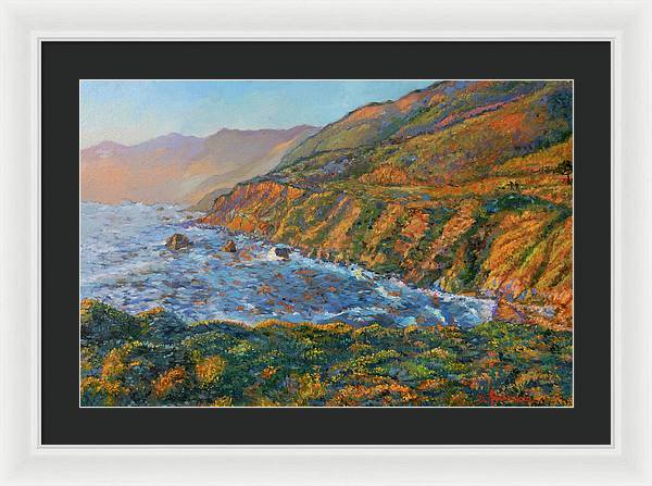 Carmel Coast Sunset - Framed Print