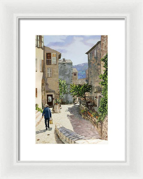 Carriero Du Pourtegue - Framed Print