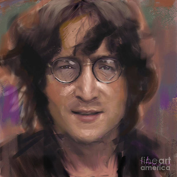 John Lennon portrait - Art Print