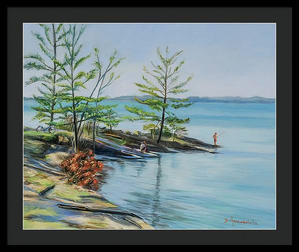 Lake Champlain - Framed Print