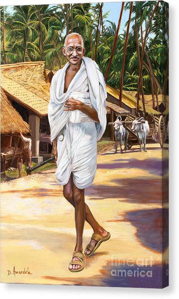 Mahatma Gandhi - Canvas Print