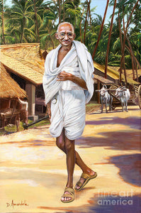 Mahatma Gandhi - Art Print