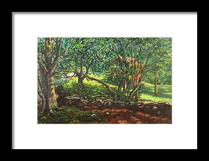 My Cabin In The Woods - Framed Print