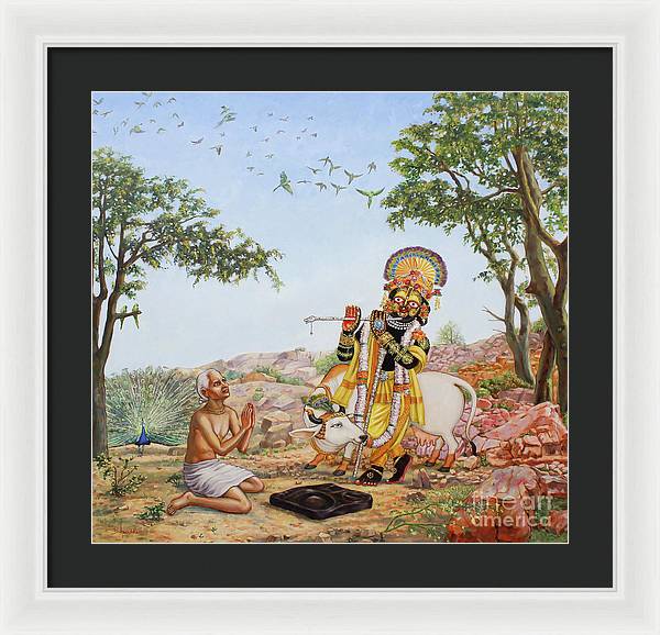 Sri Damodar Gifts Sanatana - Framed Print