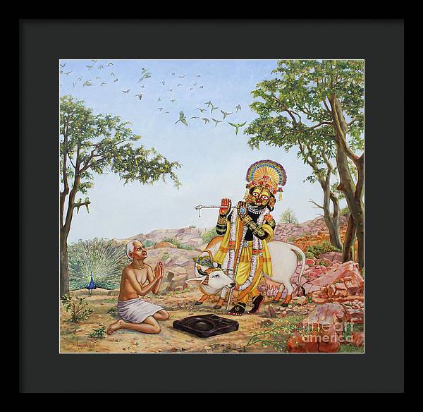 Sri Damodar Gifts Sanatana - Framed Print