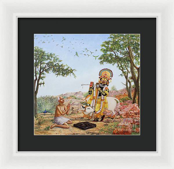 Sri Damodar Gifts Sanatana - Framed Print
