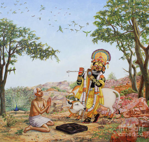 Sri Damodar Gifts Sanatana - Art Print