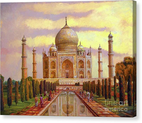 Taj Mahal - Canvas Print