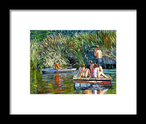 The Bathers - Framed Print