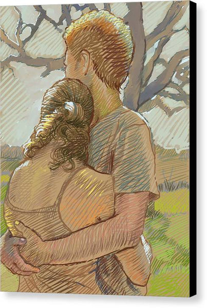The Lovers - Canvas Print