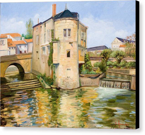 The Old Water Mill - Canvas Print